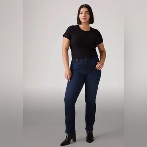 Levi's Dark Blue Women's Straight Leg Jeans